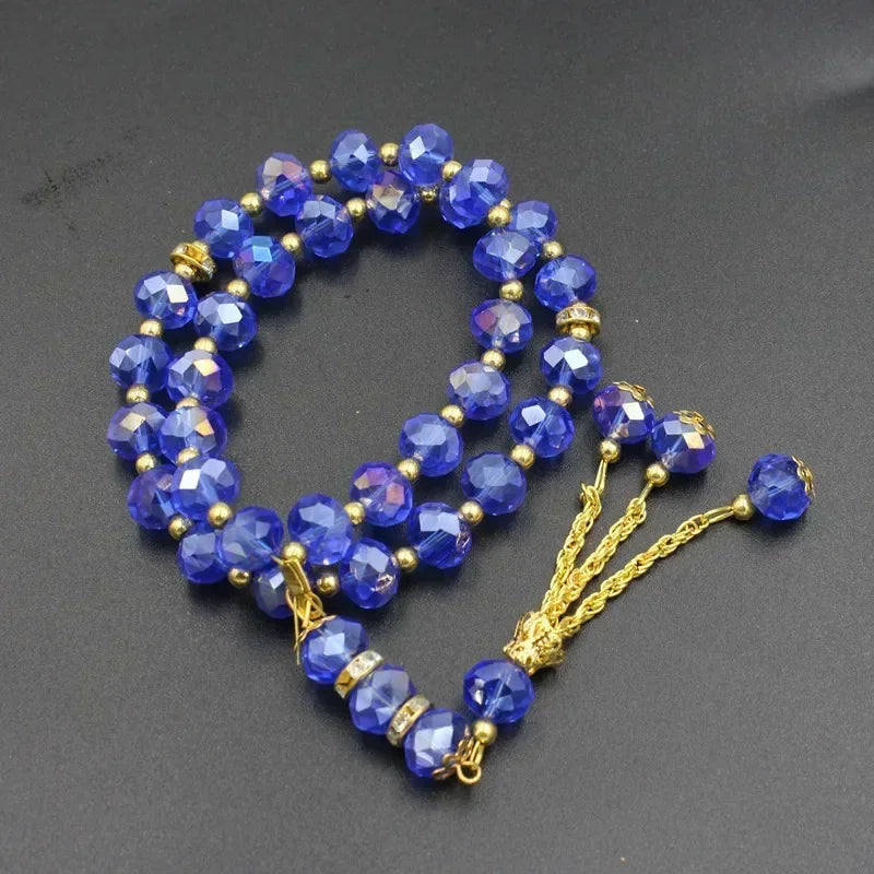 10mm 33pcs Glass Tesbih Islamic Prayer Beads