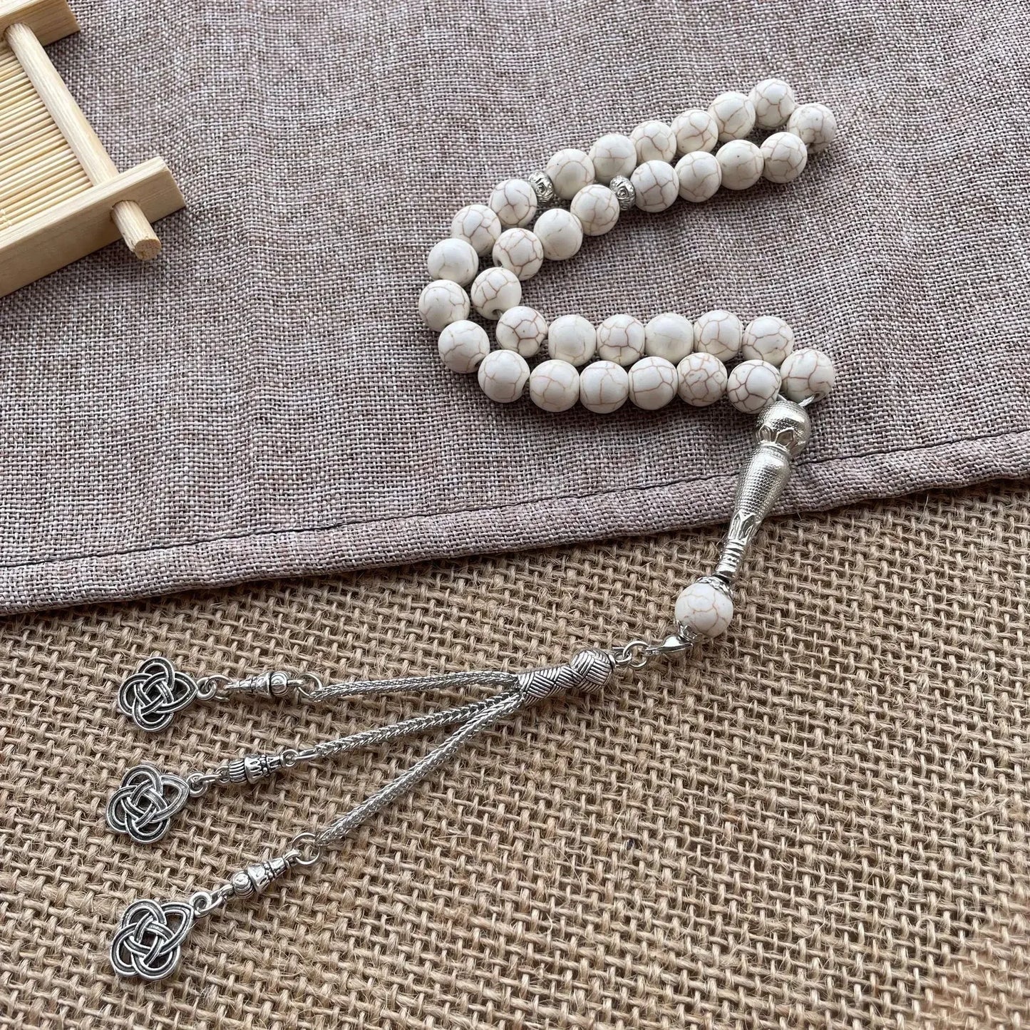 10mm 33pcs Glass Tesbih Islamic Prayer Beads