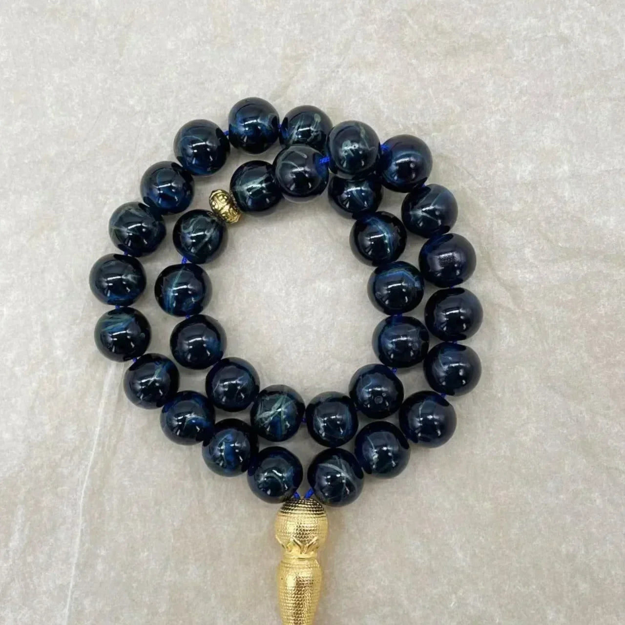10mm 33pcs Glass Tesbih Islamic Prayer Beads