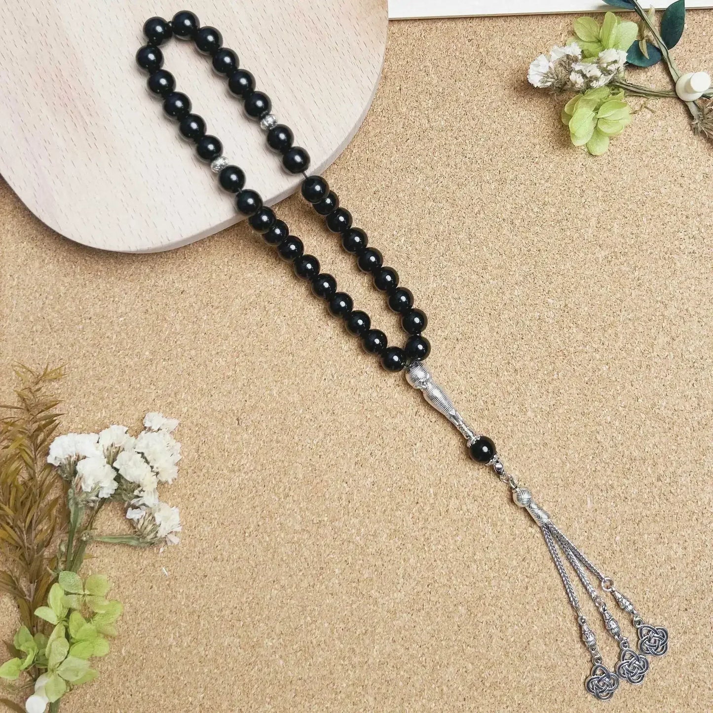 10mm 33pcs Glass Tesbih Islamic Prayer Beads