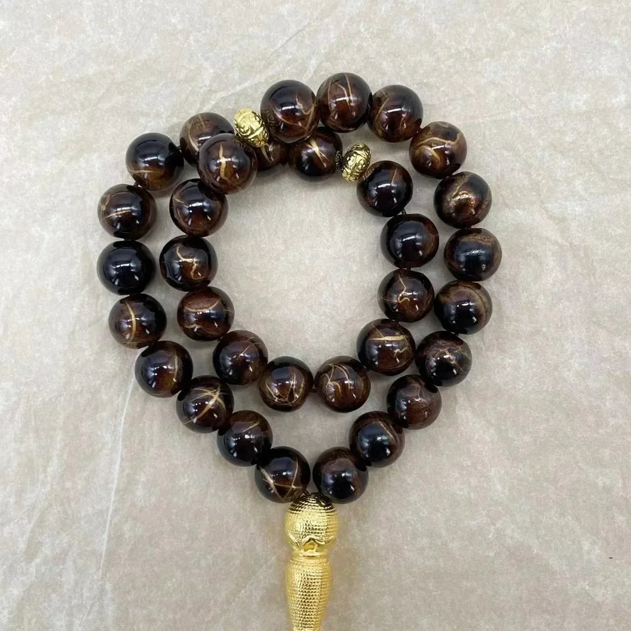 10mm 33pcs Glass Tesbih Islamic Prayer Beads