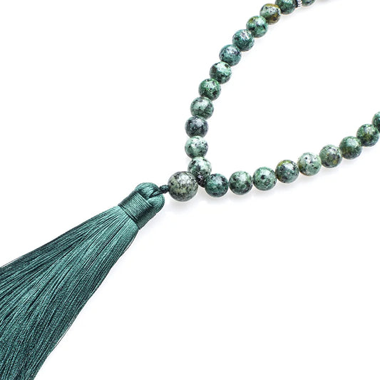 8mm African Turquoise Tasbih 33 Bead -precious Stone Jewelry
