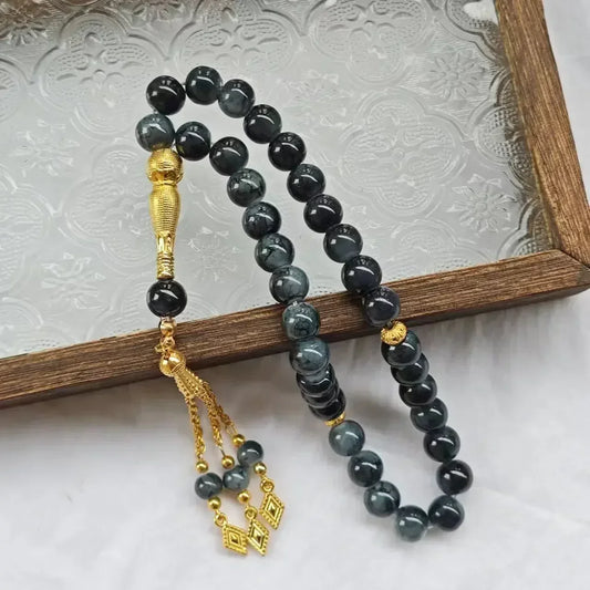 10mm 33pcs Glass Tesbih Islamic Prayer Beads