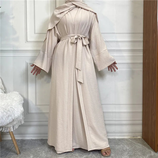 Abaya Women  Dresses 2 Piece Set
